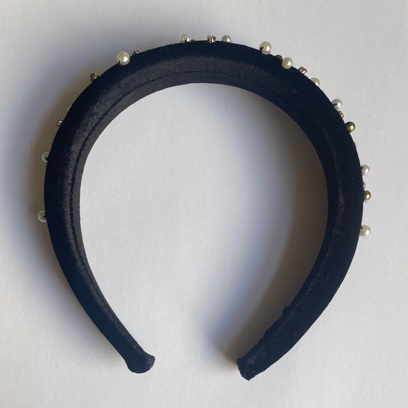 Ann Taylor LOFT Bead and Pearl Headband - Picture 2 of 2